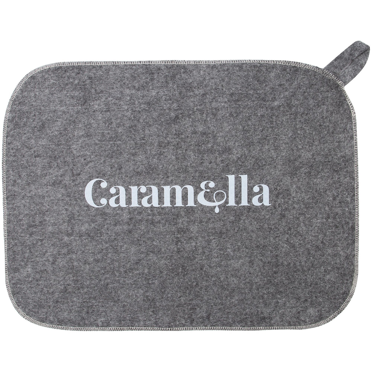 Набор для бани «Парилка», серый с логотипом