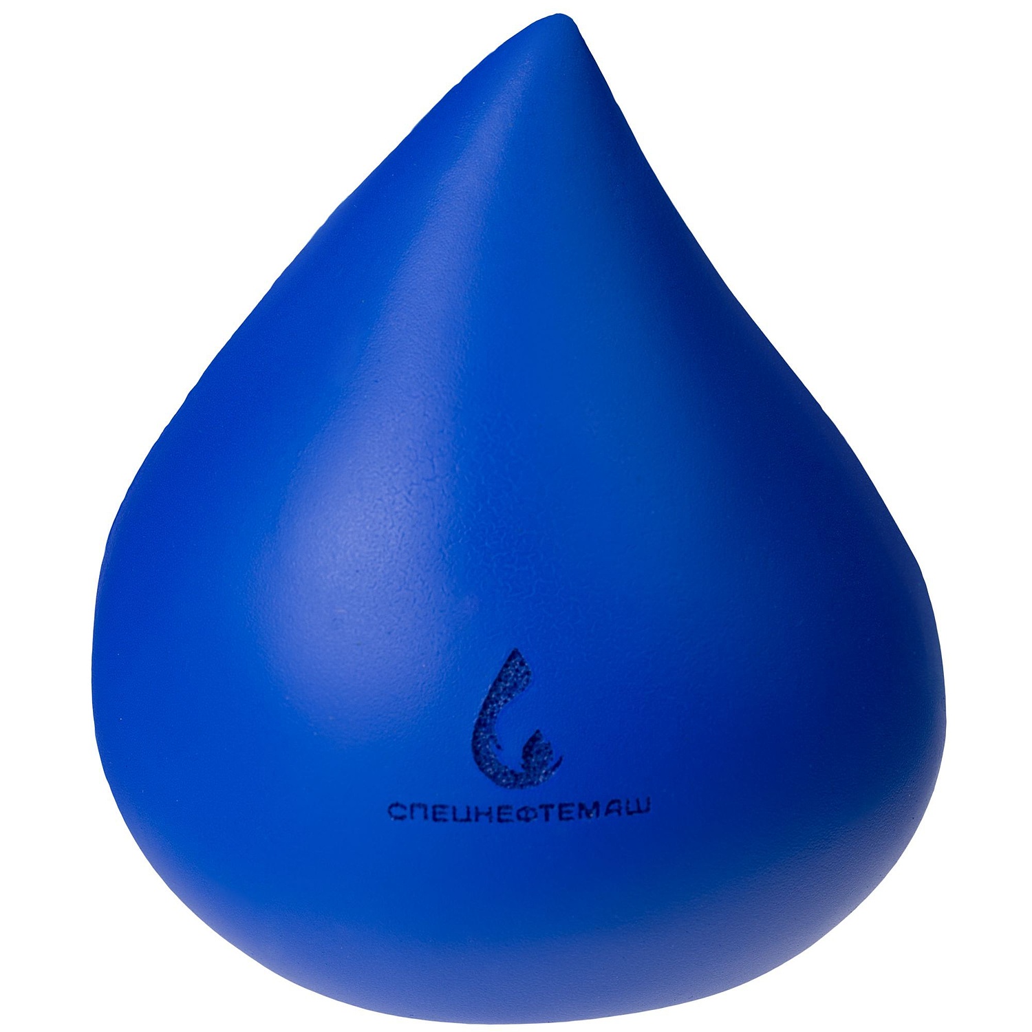Антистресс «Капля», синий с логотипом
