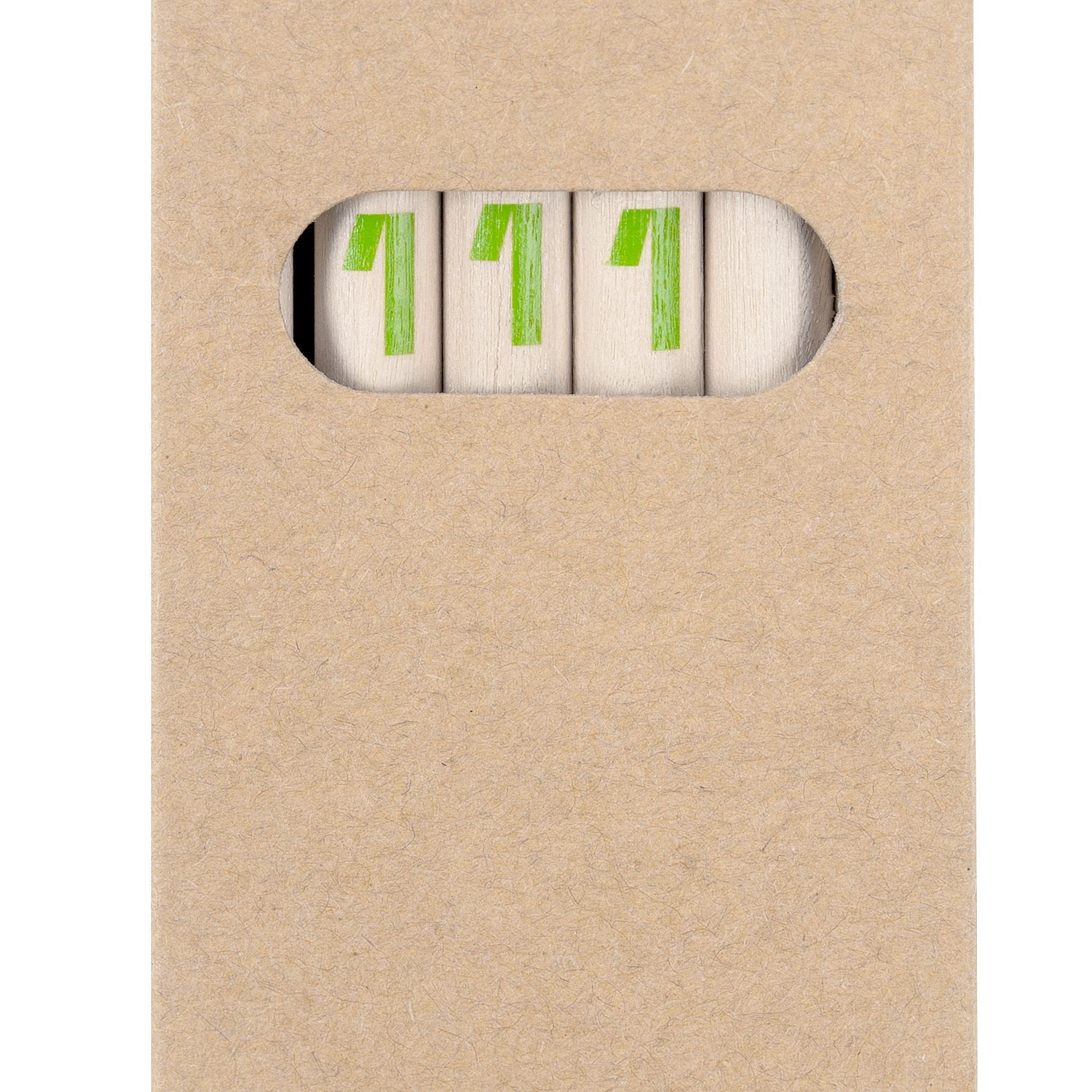 Набор цветных карандашей Pencilvania Mini, крафт с логотипом