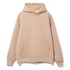 Худи Kulonga Oversize, бежевое с логотипом