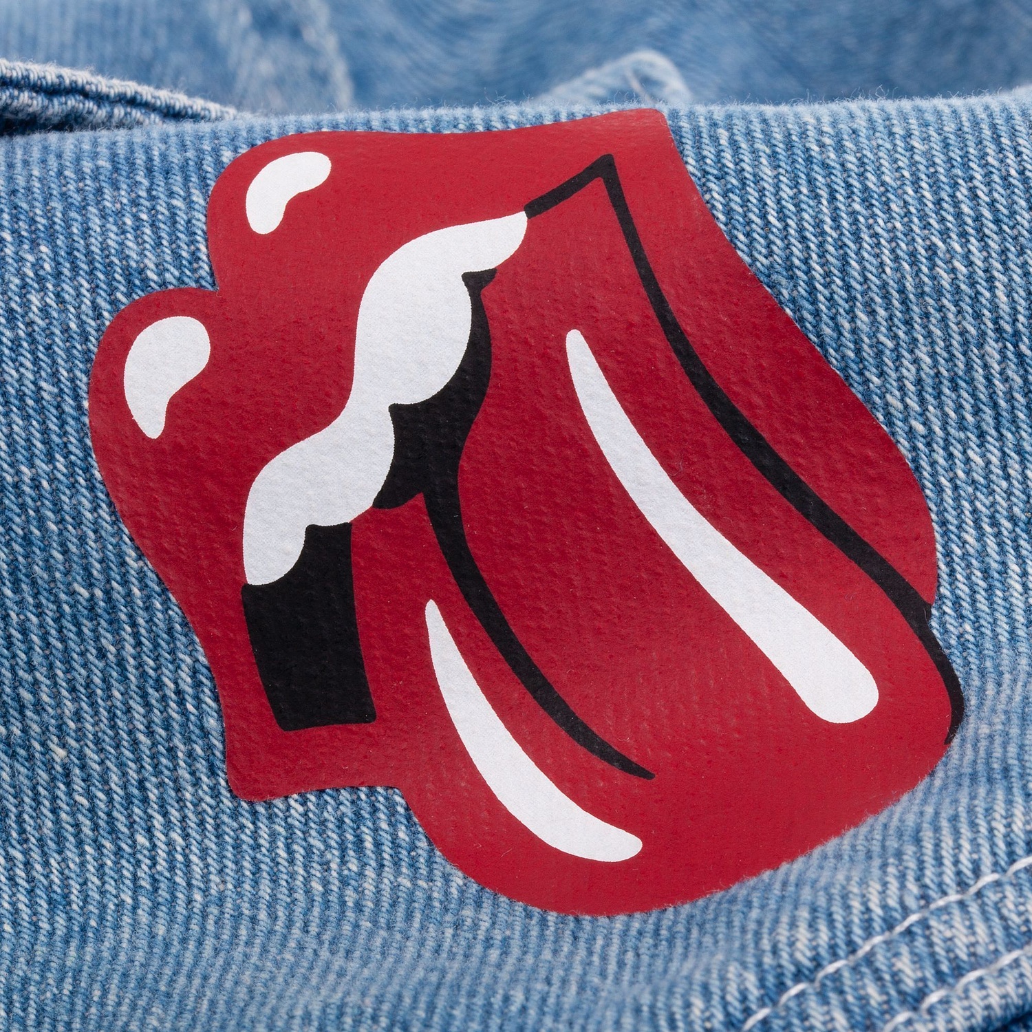 Куртка джинсовая O2, голубая с логотипом