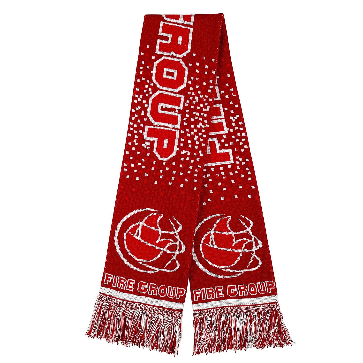 Шарф на заказ Tricksy Classic Fint, L, полушерсть с логотипом