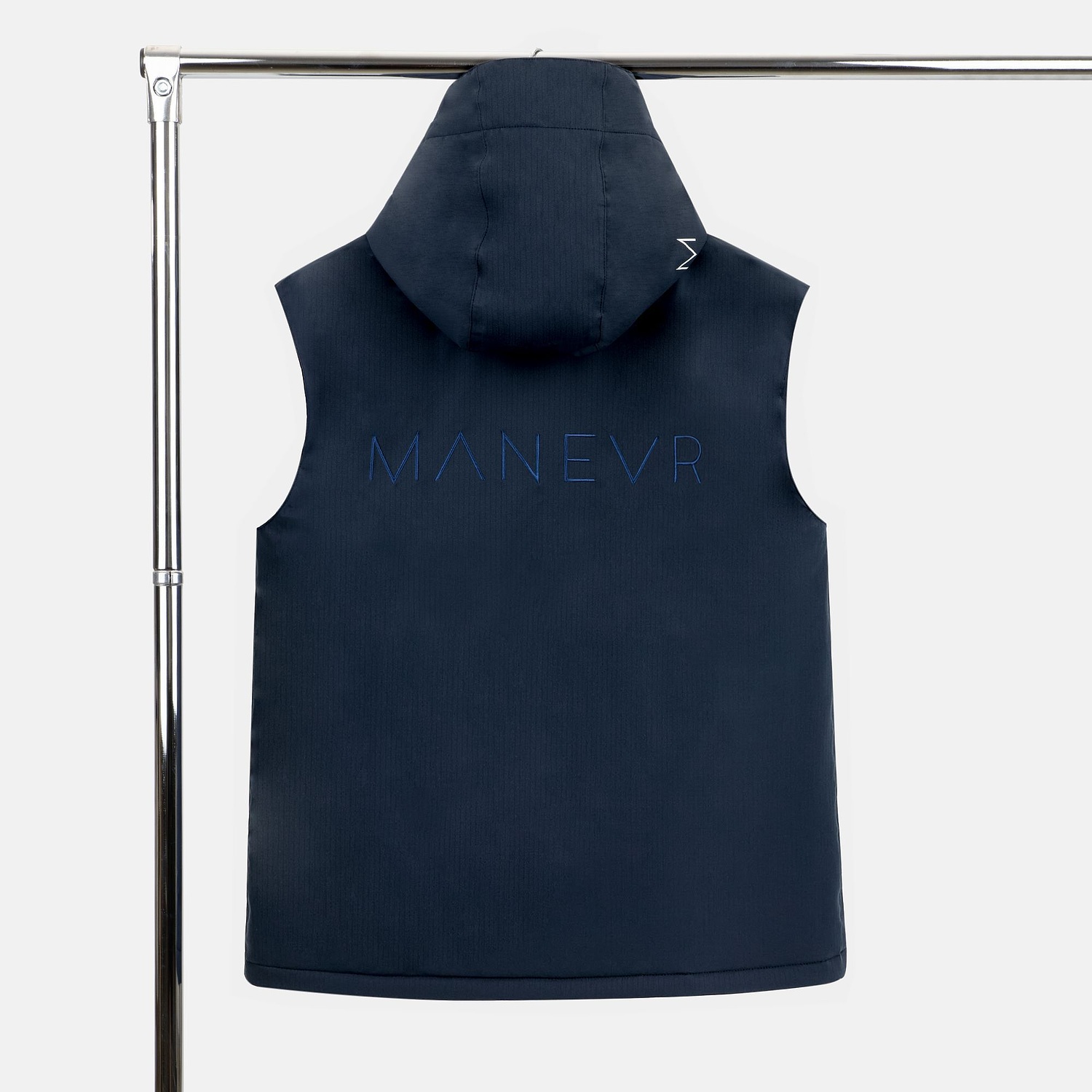 Жилет унисекс Sfera, черный с логотипом