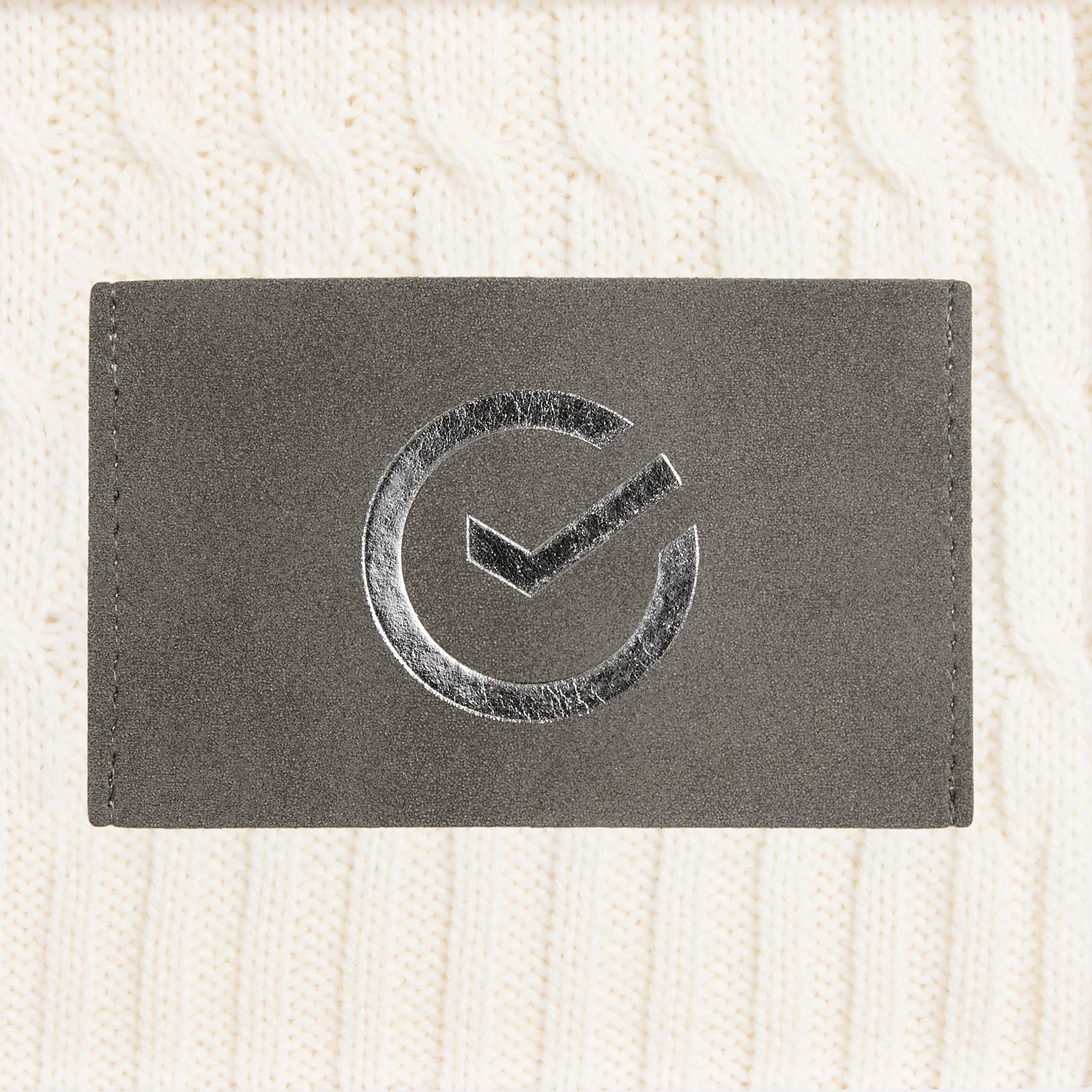 Лейбл Listra Nubuck, XL, серый с логотипом