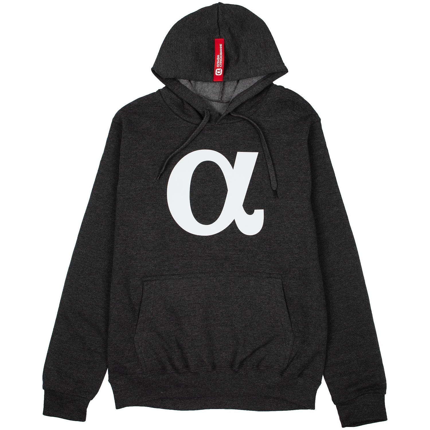 Стропа текстильная Fune 20 S, красная, 10 см с логотипом