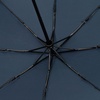Зонт складной Smooth Move с плавным закрытием, темно-синий