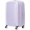 Чемодан Logoduck M, сиреневый с логотипом