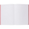 Ежедневник Flexpen, недатированный, серебристо-красный с логотипом