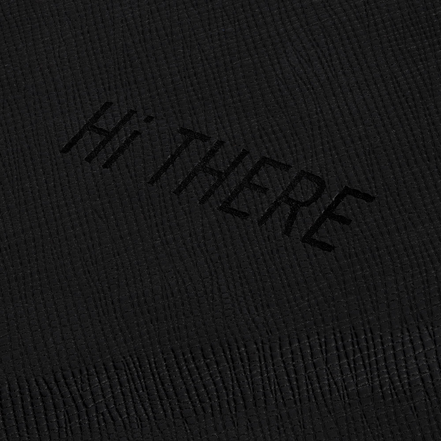 Ежедневник Nice Twice, недатированный, черный с голубым с логотипом