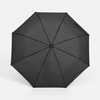 Зонт складной Classic, черный с логотипом