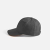 Бейсболка Buffalo, серая с оранжевым с логотипом