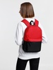 Рюкзак Base Up, черный с красным с логотипом