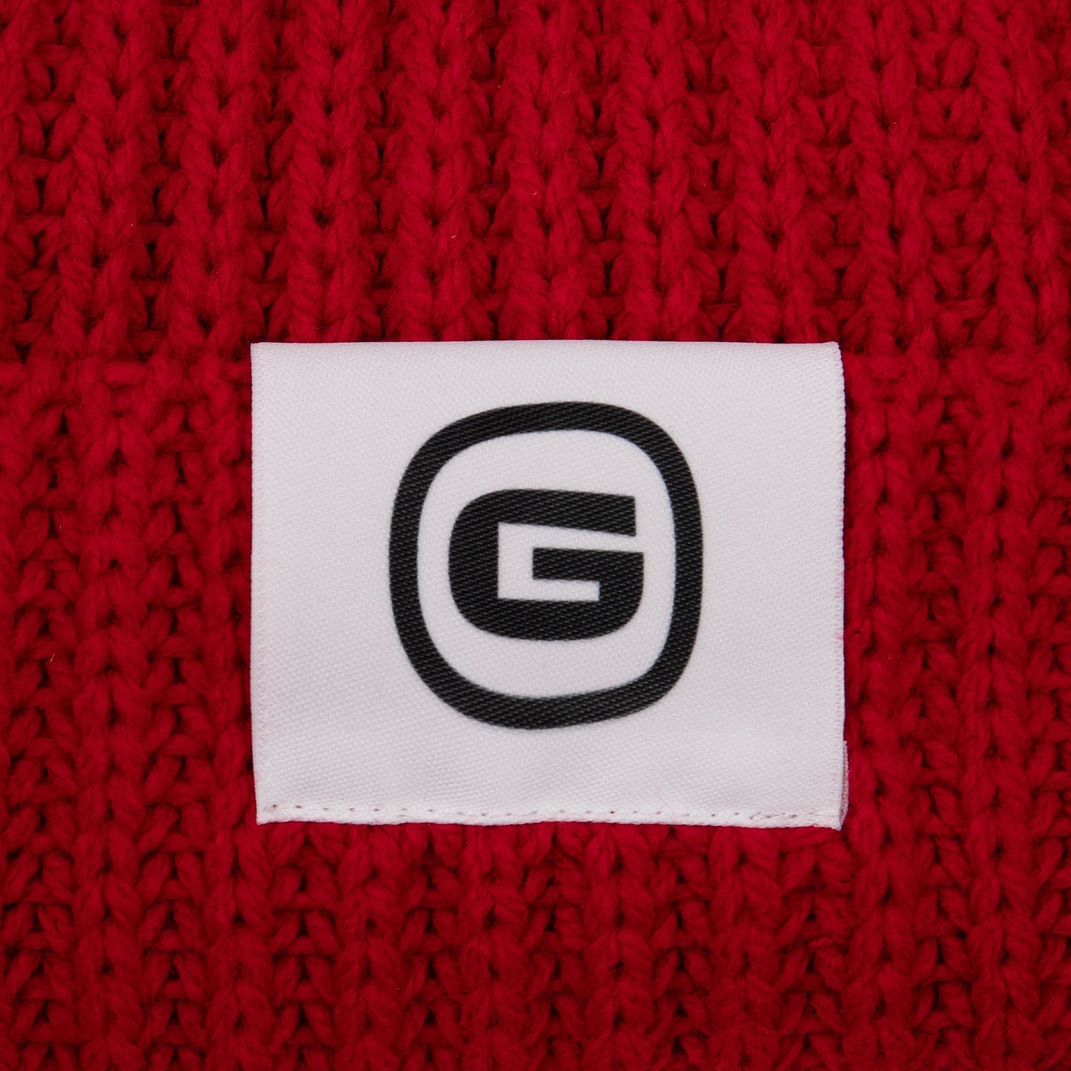 Шапка Nordkapp, красная с логотипом