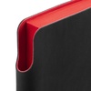 Ежедневник Flexpen Black, недатированный, черный с красным с логотипом