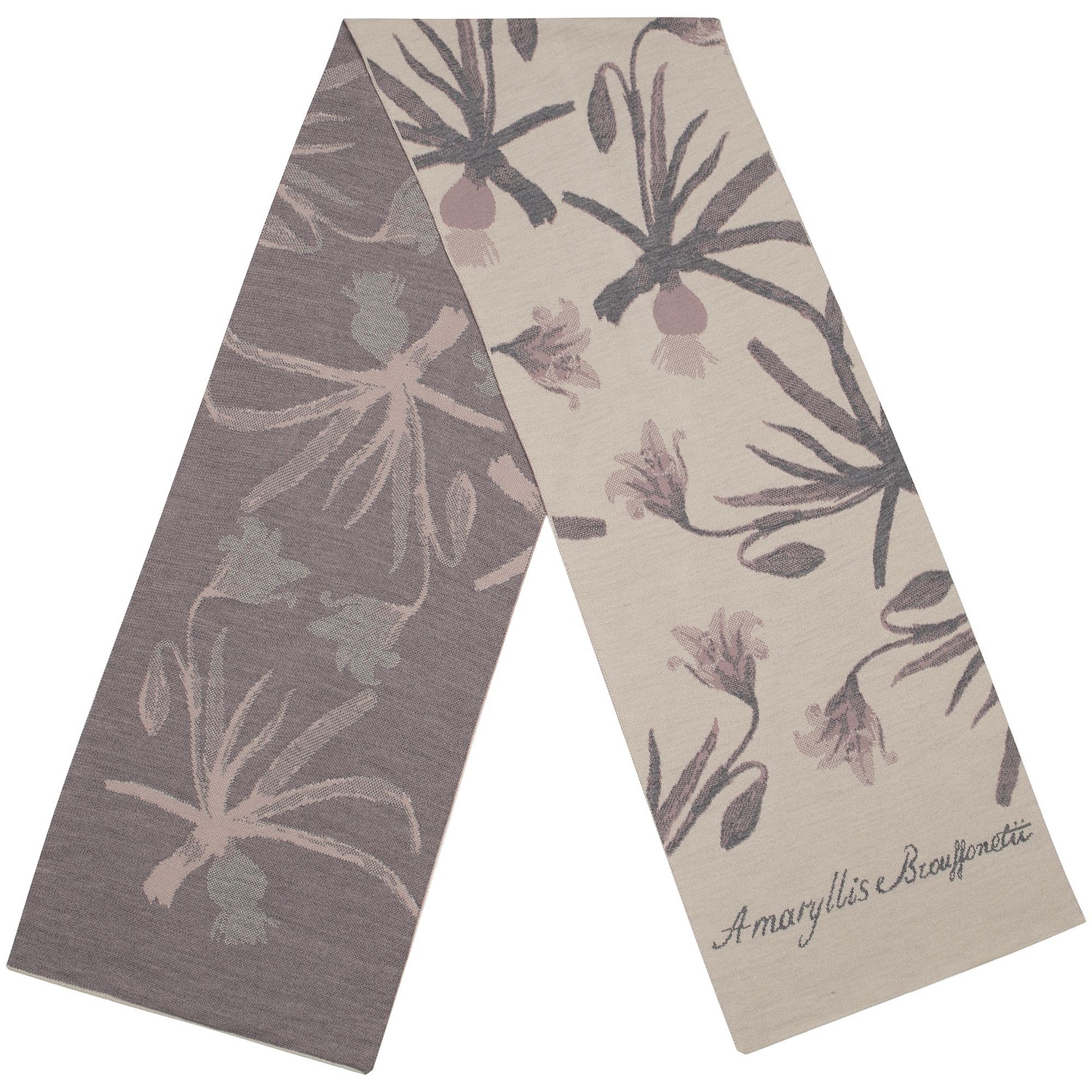 Шарф на заказ Tricksy Light, XL, полушерсть с логотипом