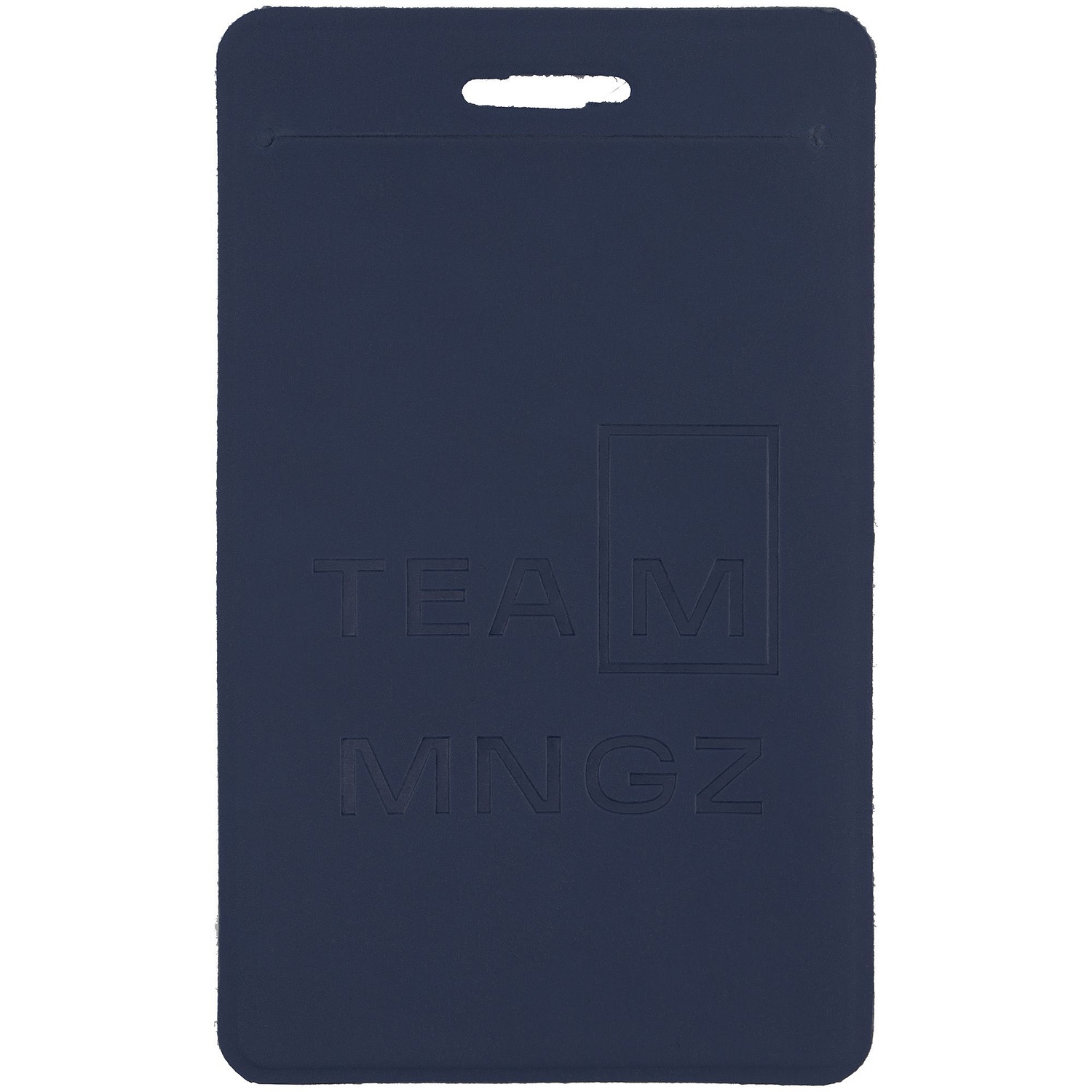 Чехол для пропуска Dorset, синий с логотипом