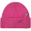 Шапка Pricker, розовая (малиновая) с логотипом