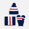 Шарф Winwear, темно-синий (кобальт) с логотипом