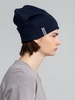 Шапка Vozduh 1.0, темно-синяя с логотипом