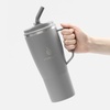 Термостакан Kasumigaoka, серый с логотипом