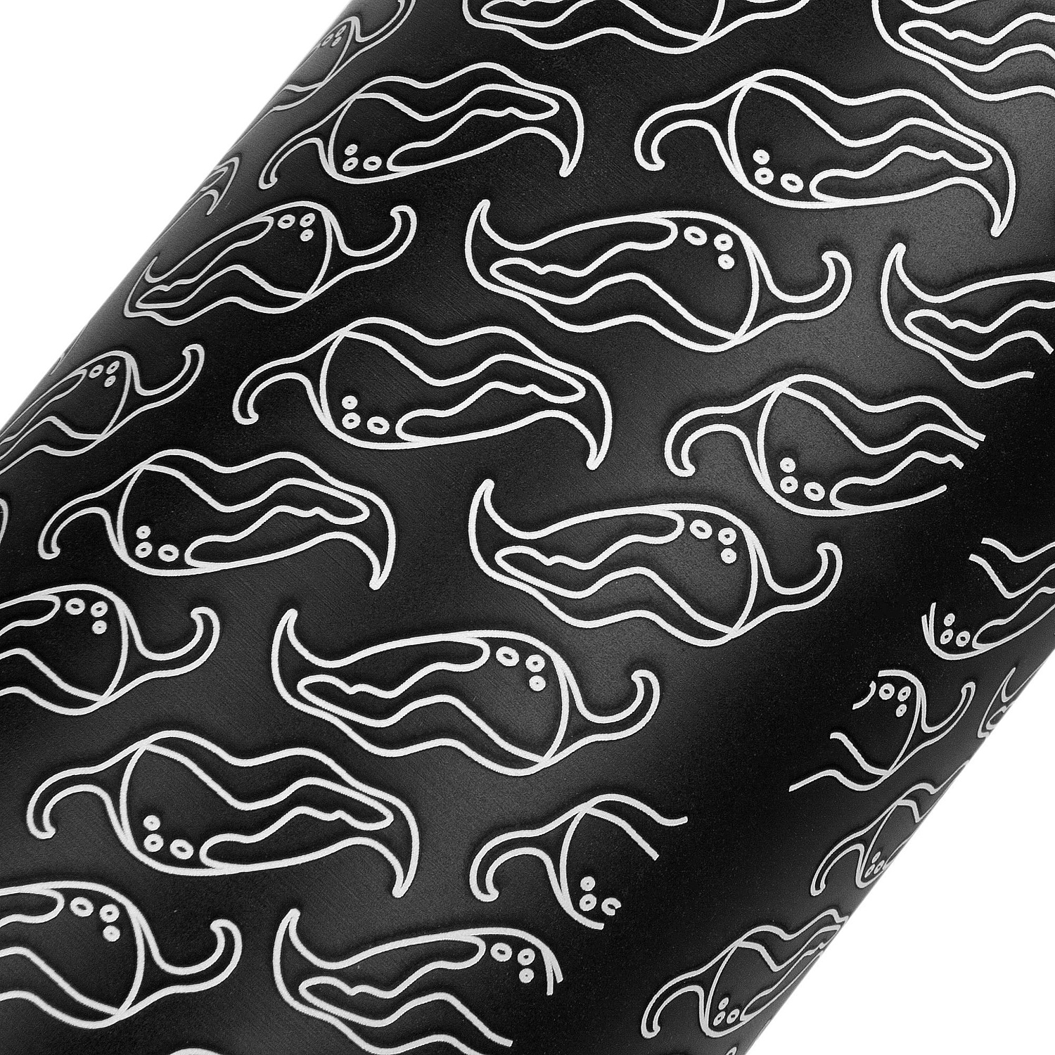 Бутылка для воды Funrun 400, черная с логотипом