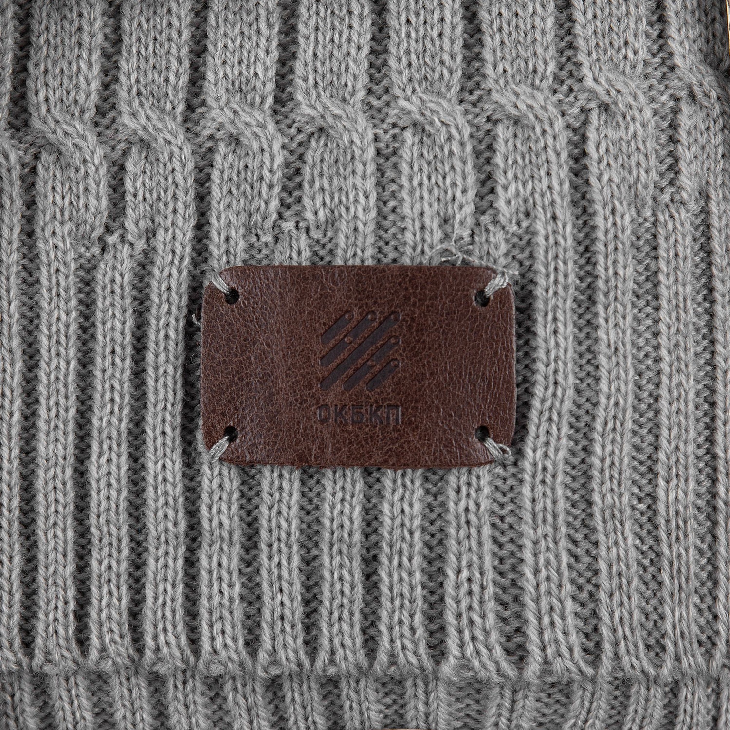 Плед Slumberland, серебристо-серый меланж