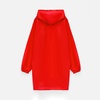 Дождевик Rainman Zip, красный с логотипом