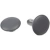Заклепка Rivet, S, серая с логотипом