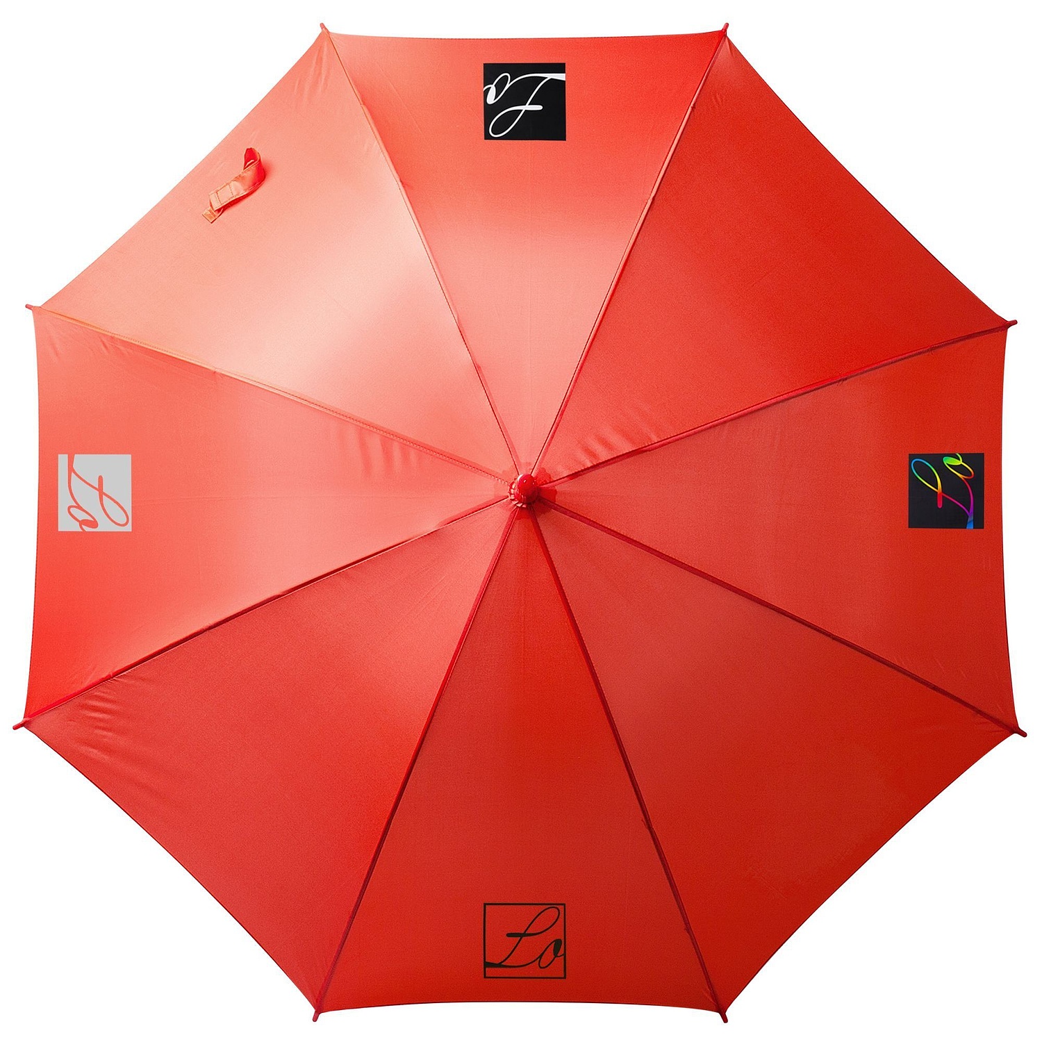 Зонт-трость Promo, красный