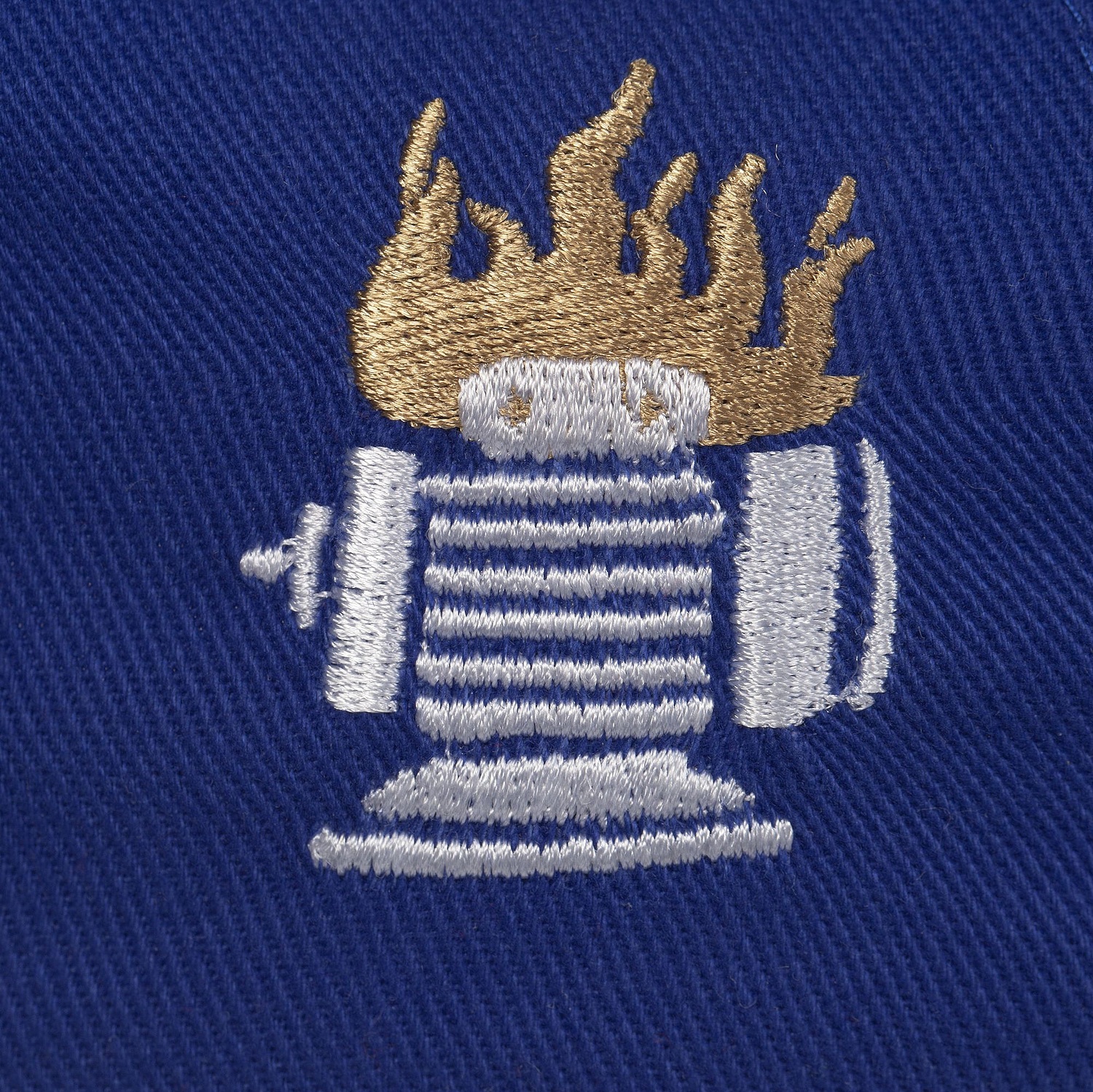 Бейсболка детская Standard Kids, синяя с логотипом