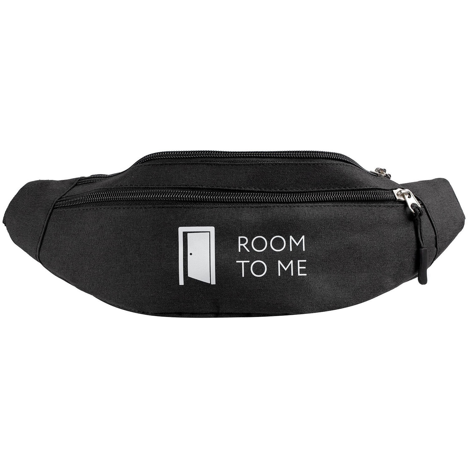 Поясная сумка Kalita, черная с логотипом