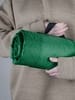 Плед для пикника Comfy, зеленый с логотипом