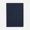 Ежедневник Notera Maxi, недатированный, синий с логотипом