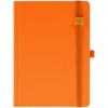 Ежедневник Favor Gold, недатированный, оранжевый с логотипом