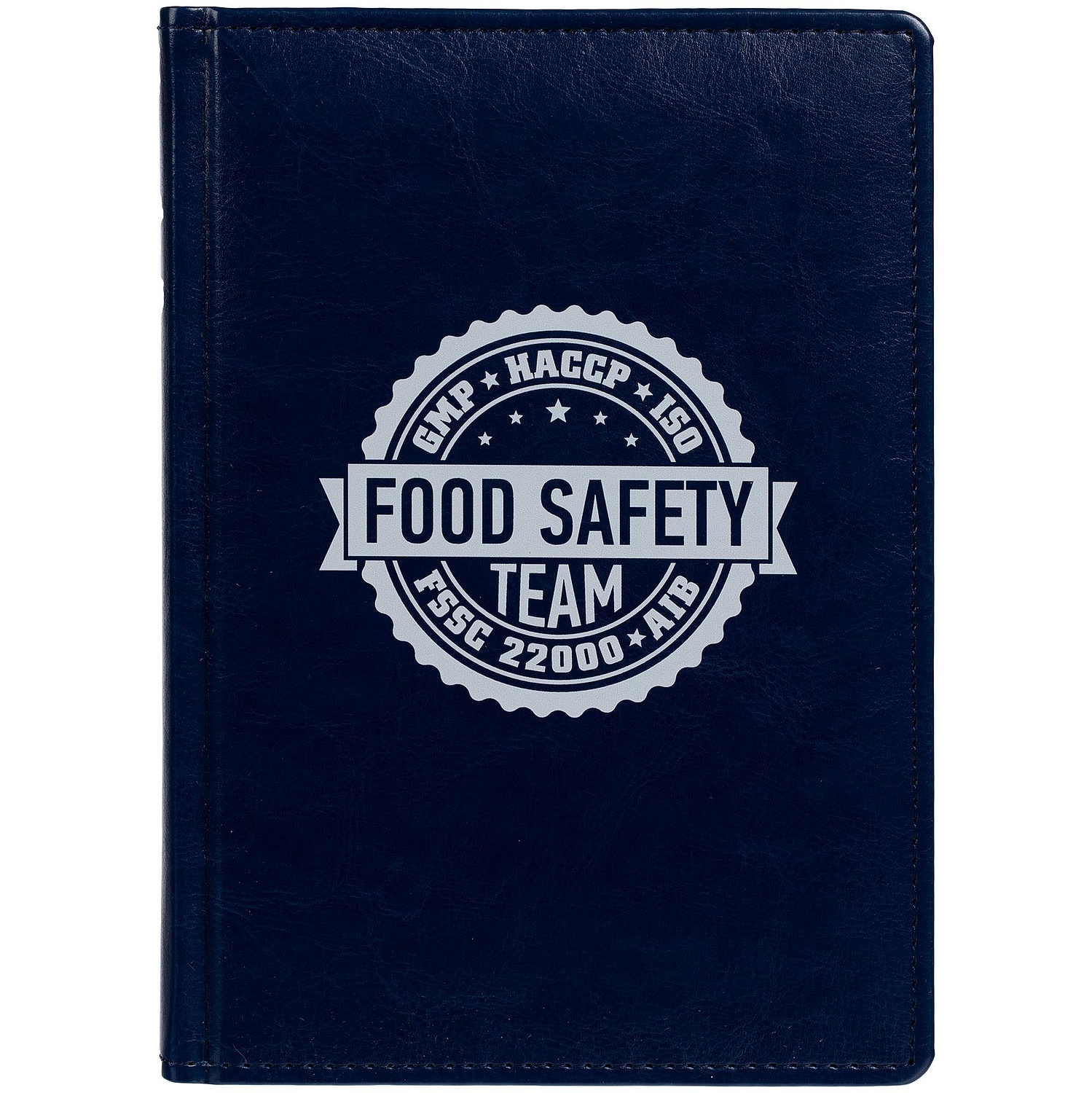 Ежедневник Nebraska, недатированный, синий с логотипом