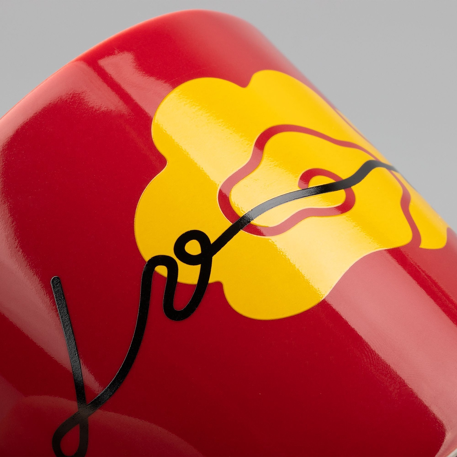 Кружка Valotti Grand, красная с логотипом