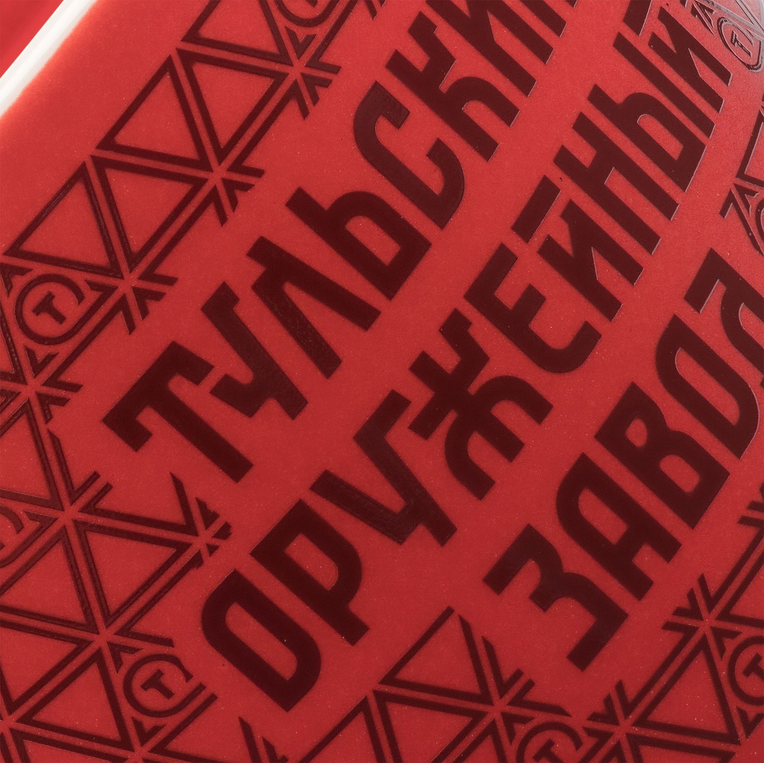 Чашка Fusion, красная с логотипом