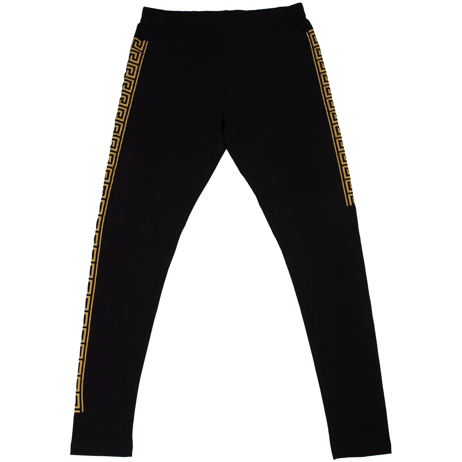 Лосины женские Jill, черные с логотипом