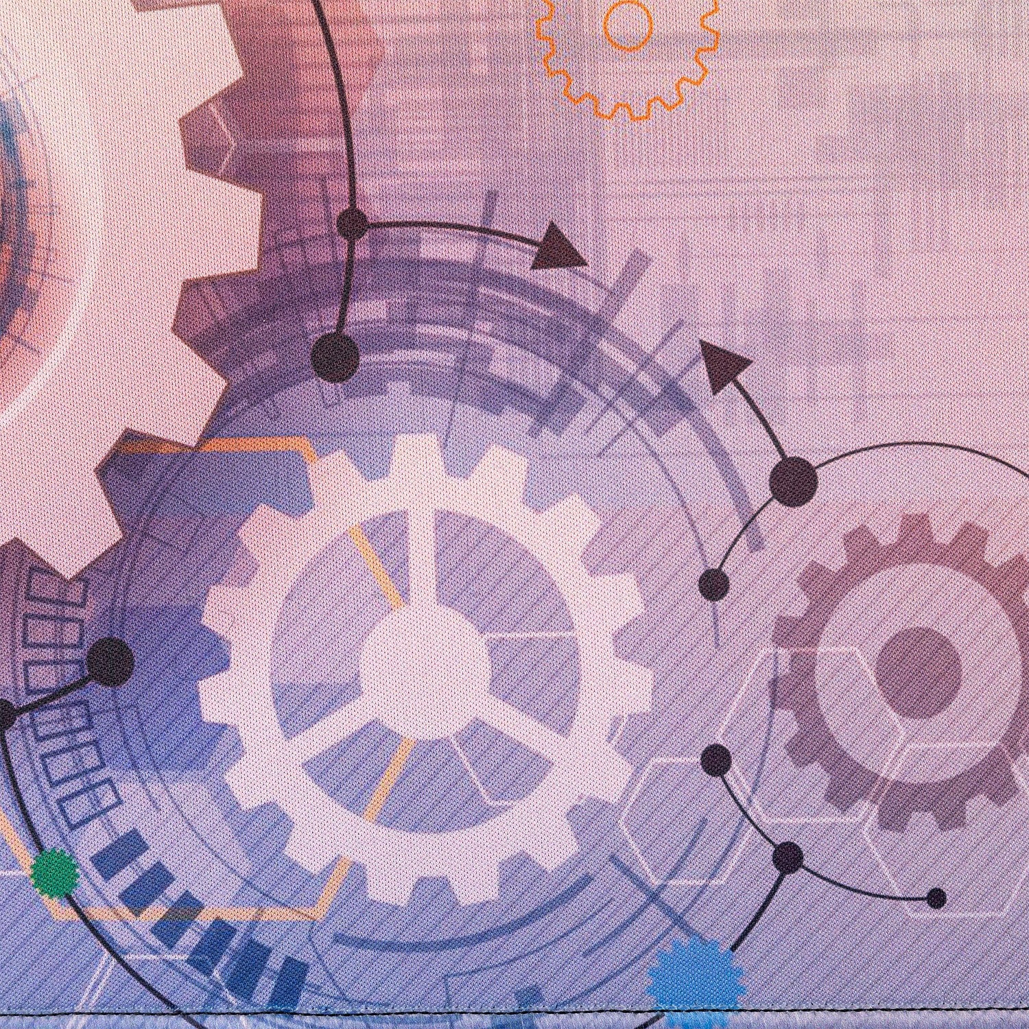 Коврик для мыши Paddo ХL, белый с логотипом