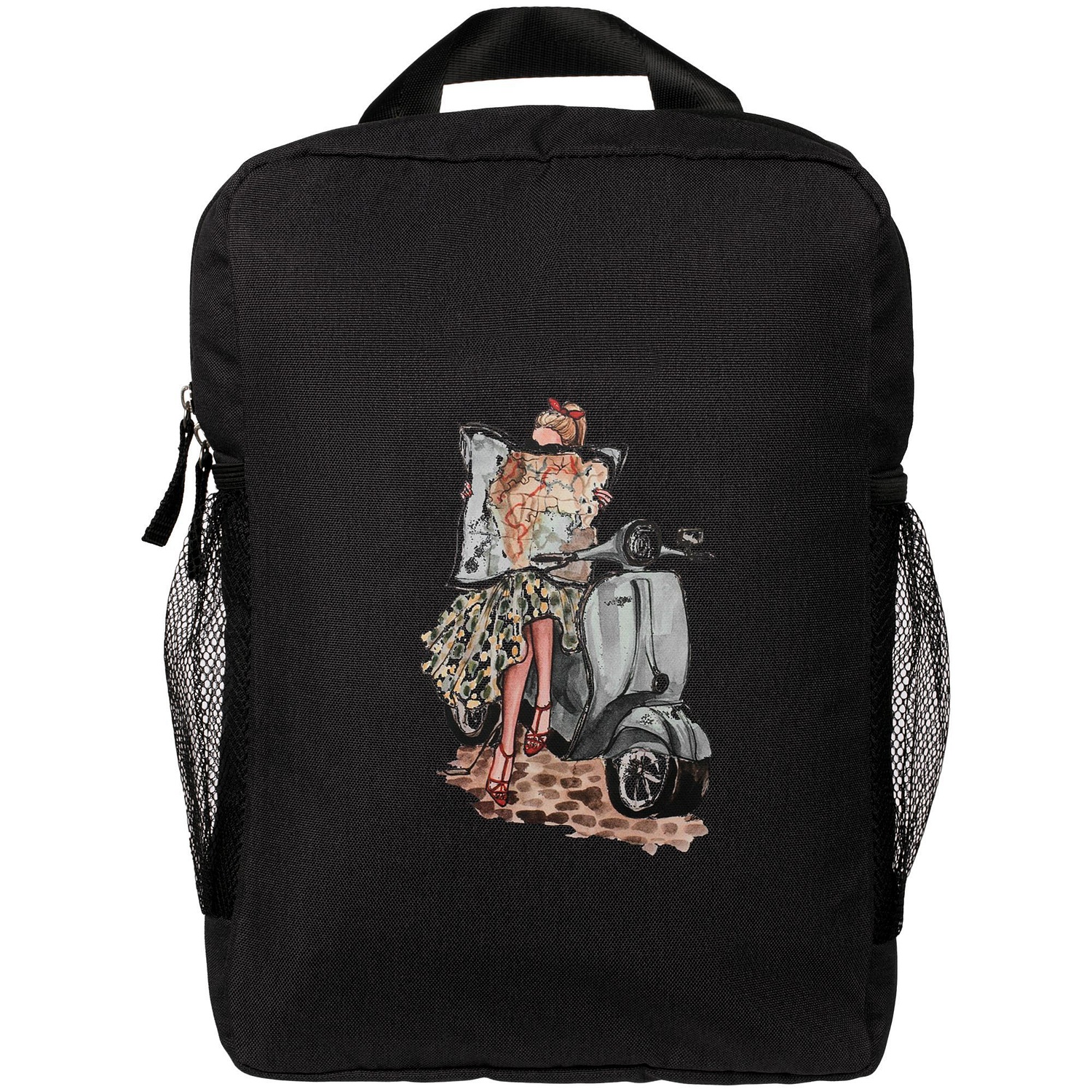 Рюкзак Packmate Sides, красный с логотипом