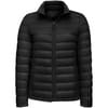 Куртка женская Wilson Women, черная с логотипом