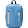 Складной рюкзак Compact Neon, голубой с логотипом