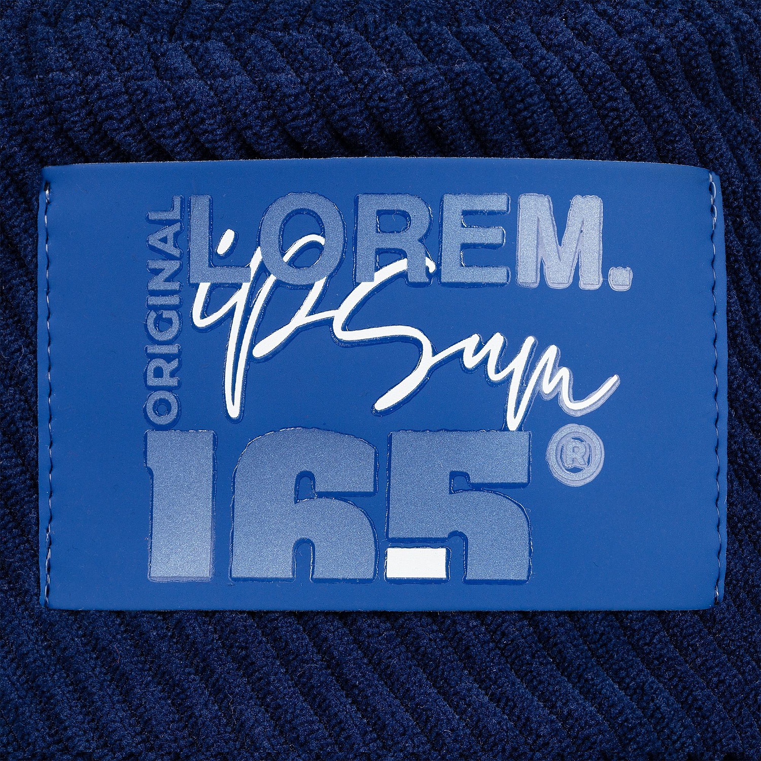 Панама Soft Core, серая с логотипом