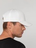 Бейсболка Harris, белая с логотипом