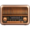 Bluetooth-колонка с радио Beatnik, коричневая с логотипом