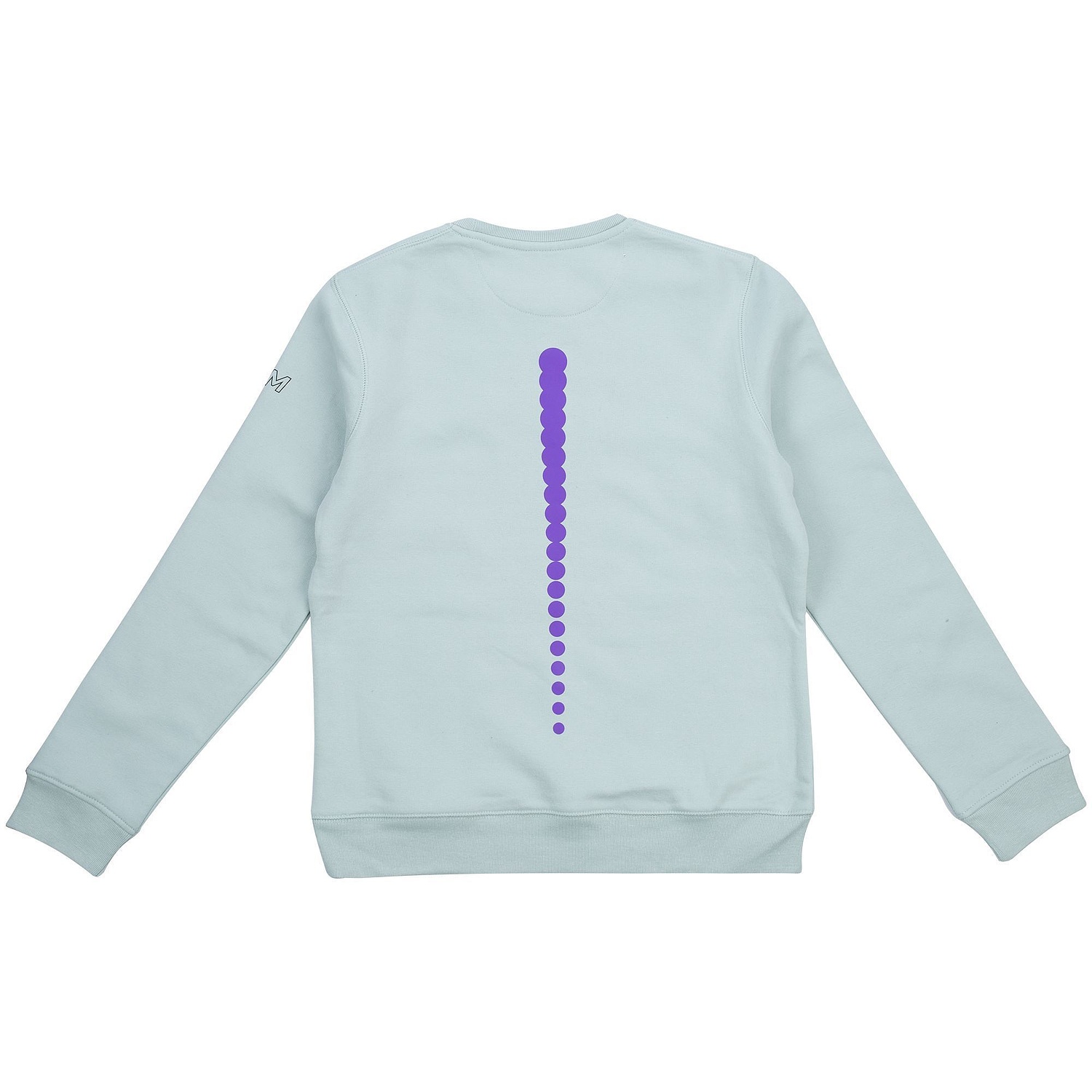 Свитшот унисекс King, серо-зеленый с логотипом