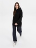 Худи оверсайз унисекс Snuggie, черное с логотипом