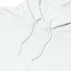 Толстовка с капюшоном унисекс Hoodie, белая с логотипом