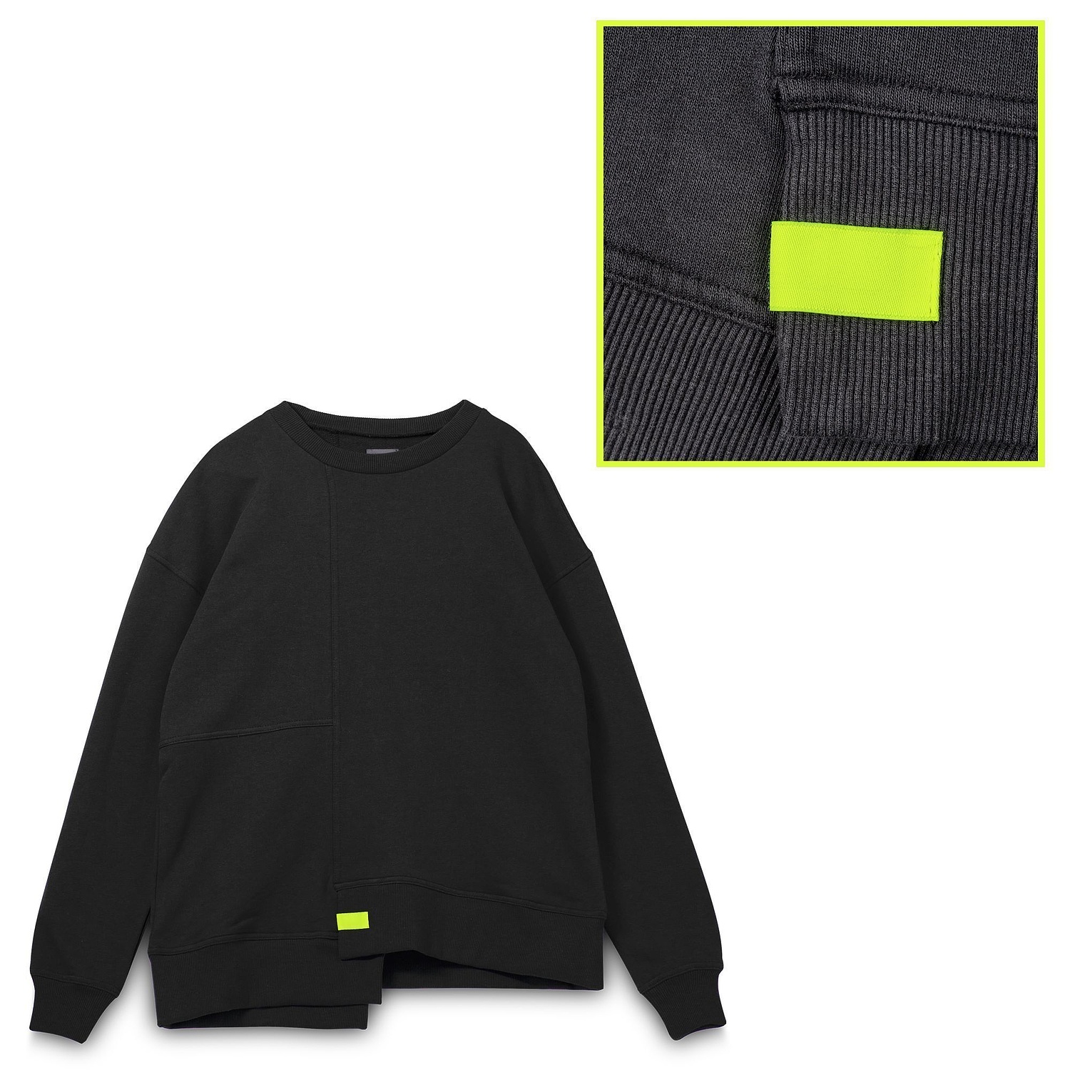 Свитшот Neofit, темно-серый (графит) с логотипом