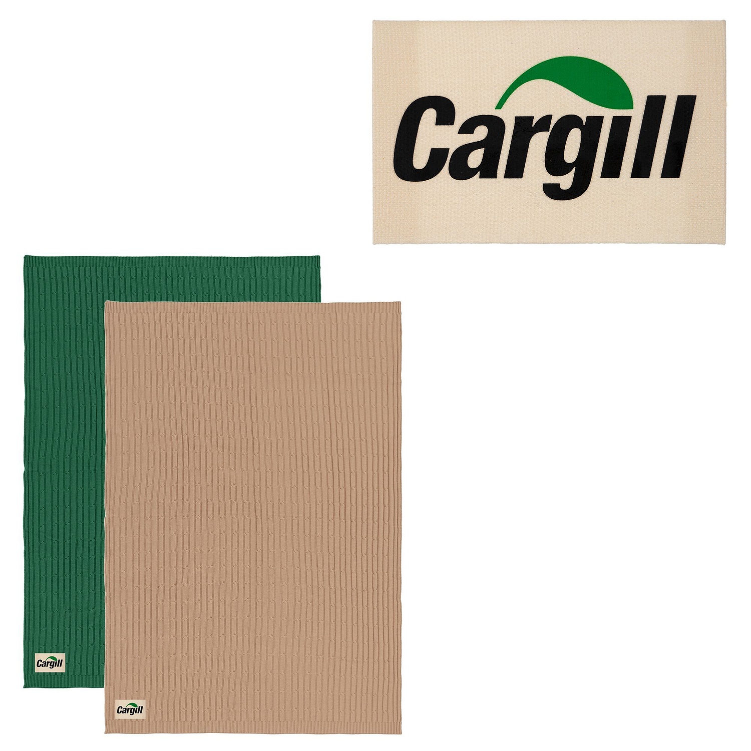 Лейбл хлопковый Doni, XL, неокрашенный с логотипом